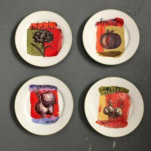 Rosanna - Set of 4 Salad plates 8"